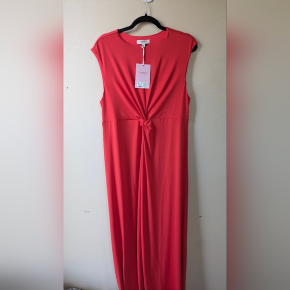 OLD NAVY The Occasion Maxi Dress, Size L, NWT, Coral - Picture 5 of 7